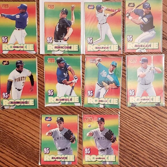 1995 Pinnacle Brands Inc® 010 CARD LOT Sport Flix '95™ - Picture 1 of 2